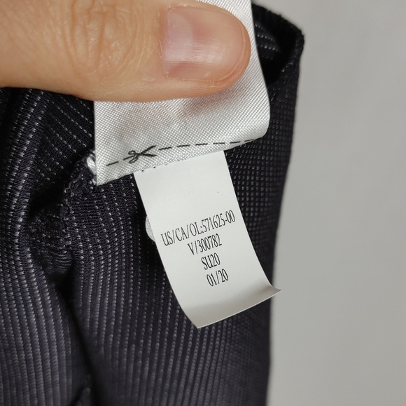 Banana Republic Sheath Dress Fit‎ & Flare Sleeveless Blue White Micro Dot S New - Picture 8 of 8